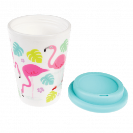 Flamingo Bay Reusable Travel Mug