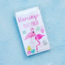 Flamingo Bay Rain Poncho