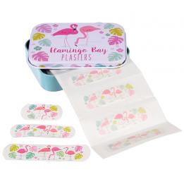 Flamingo Bay Plasters In A Tin (pack Of 30)