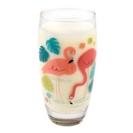 Flamingo Bay Drinking Glass