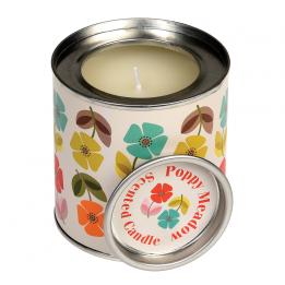 Mid Century Poppy Scented Candle