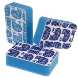 Folk Bird Sponges X 3