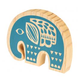 Wooden Elephant Ornament