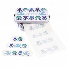 Folk Doves Plasters In A Tin (pack Of 30)