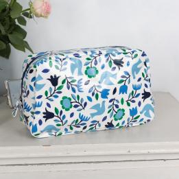 Folk Doves Wash Bag