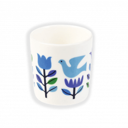 Folk Doves Egg Cup