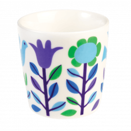 Folk Doves Porcelain Mug