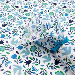 Folk Doves Tissue Paper (10 Sheets)