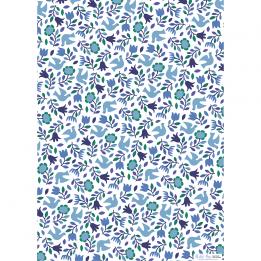 Folk Doves Wrapping Paper (5 Sheets)