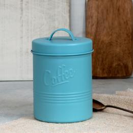Forties Style Embossed Coffee Tin