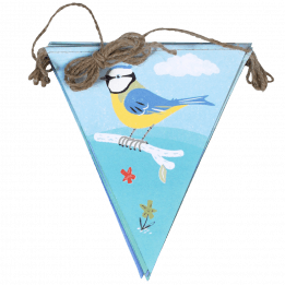 Garden Birds Paper Bunting