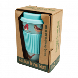 Garden Birds Bamboo Travel Mug