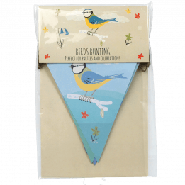 Garden Birds Paper Bunting