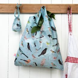 Garden Birds Foldaway Shopping Bag
