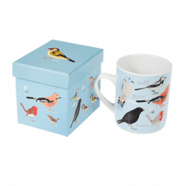 Garden Birds Mug In A Gift Box