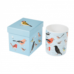 Garden Birds Mug In A Gift Box