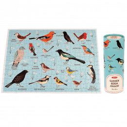 Garden Birds 300 Piece Puzzle In A Tube