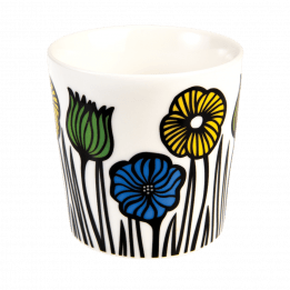 Garden Flowers Porcelain Mug