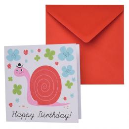 Garden Friends Birthday Card