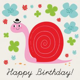 Garden Friends Birthday Card