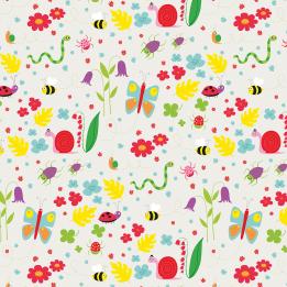 Garden Friends Wrapping Paper (5 Sheets)