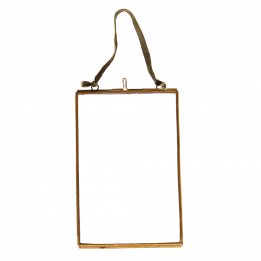Hanging Brass Frame 15x10cm