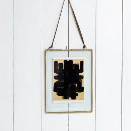 Hanging Brass Frame 15x20cm