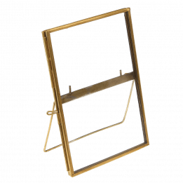 Standing Brass Frame 15x10cm