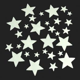 Box Of 30 Glow In The Dark Stars