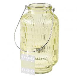 Green Honeycomb Tea Light Holder