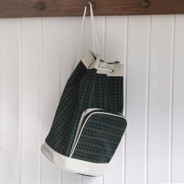 Green Tartan Duffle Bag