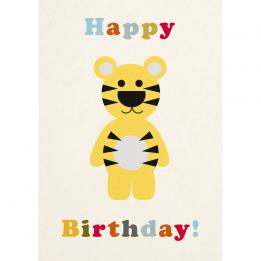 Jelly Cubs Happy Birthday Card