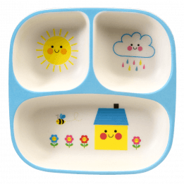 Happy Cloud Baby Food Tray