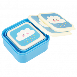 Happy Rain Cloud Snack Boxes (set Of 3)