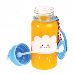 Happy Rain Cloud Water Bottle