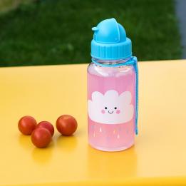 Happy Rain Cloud Water Bottle