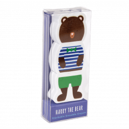 Harry The Bear Crayon & Eraser