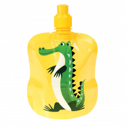 Harry The Crocodile Folding Water Bottle