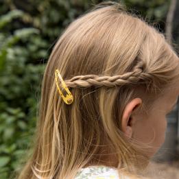 Set Of 4 Badger And Hedgehog Hair Clips