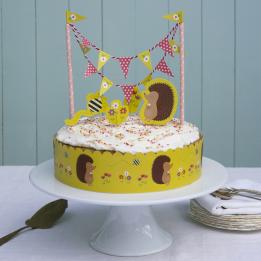 Honey The Hedgehog Cake Bunting