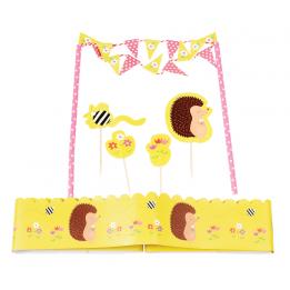 Honey The Hedgehog Cake Bunting