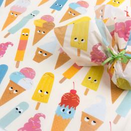 Ice Cream Friends Tissue Paper (10 Sheets)