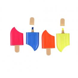 Ice Lolly Highlighter Pens (set Of 4)