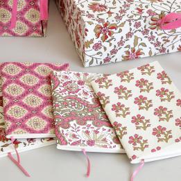 Pink Trellis Notebook