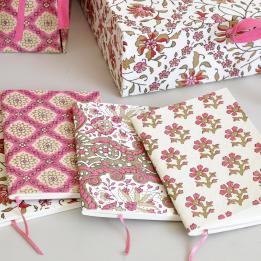 Pink Paisley Notebook
