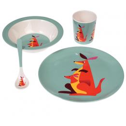 Children'S Kangaroo Melamine Set