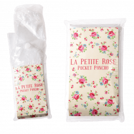 La Petite Rose Rain Poncho