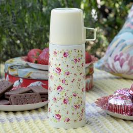 La Petite Rose Flask And Cup
