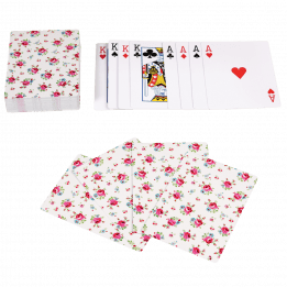 La Petite Rose Playing Cards In A Tin