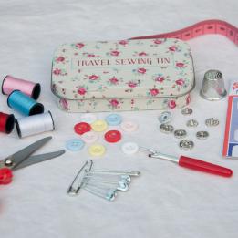 La Petite Rose Travel Sewing Tin